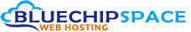 bluechipspace web hosting logo